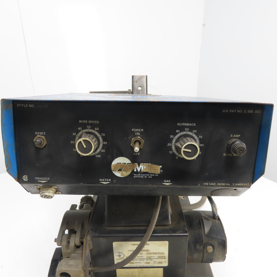 Miller S-52E Millermatic Mig Welder Wire Feeder 115V 3A Input (Parts Or Repair)