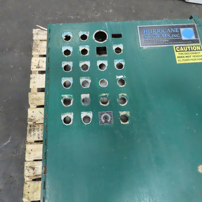 Hoffman 36" x 31-1/4" x 10" Electrical Enclosure Type 12,13 W/ Backplate