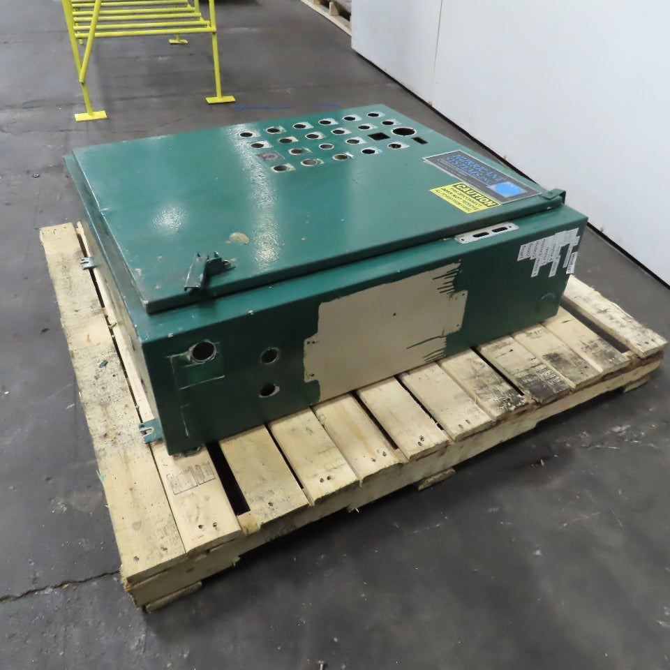 Hoffman 36" x 31-1/4" x 10" Electrical Enclosure Type 12,13 W/ Backplate