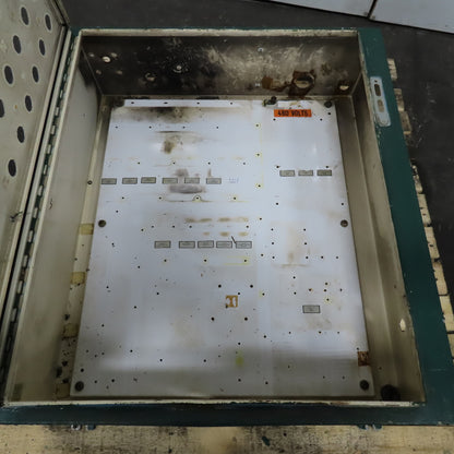 Hoffman 36" x 31-1/4" x 10" Electrical Enclosure Type 12,13 W/ Backplate