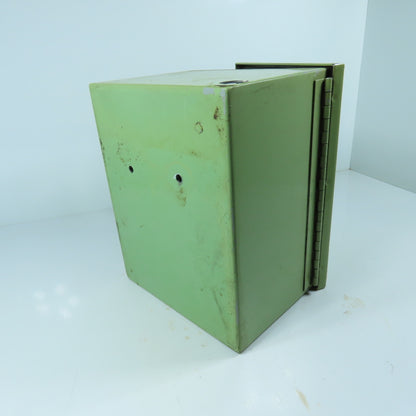 Sullair 10" x 8" x 6" Electrical Enclosure W/ Backplate & Terminal Strip