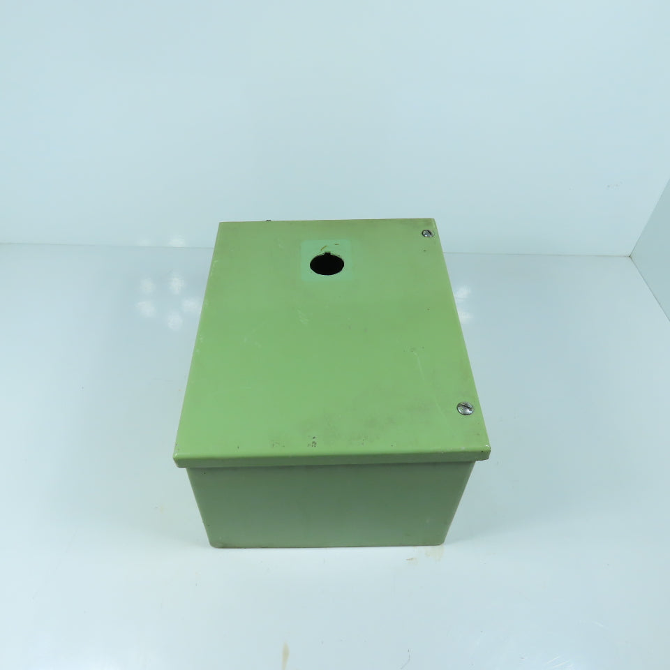 Sullair 10" x 8" x 6" Electrical Enclosure W/ Backplate & Terminal Strip