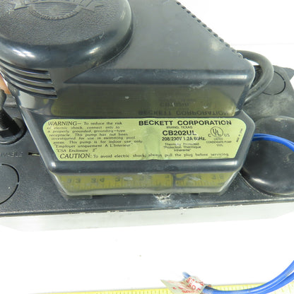 Beckett CB202UL Condensate Pump 208/230V 1.2A 60Hz
