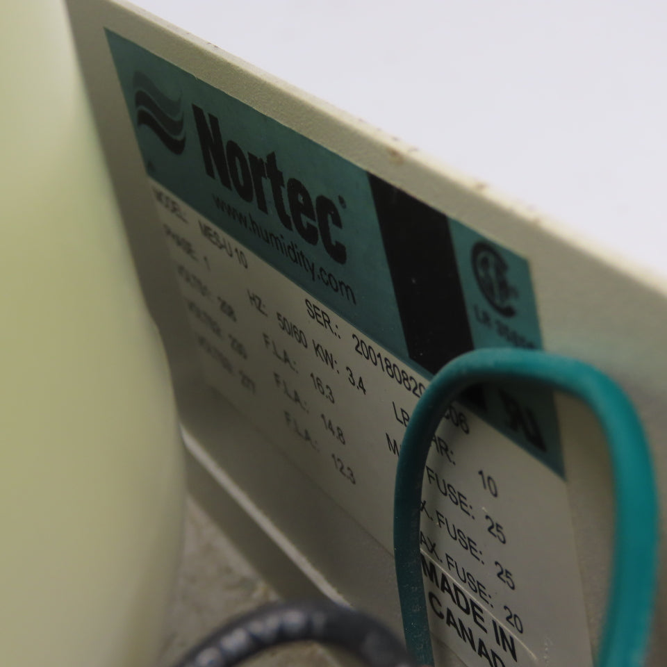 Nortec MES-U 10 Steam Generator 208/230V 1Ph