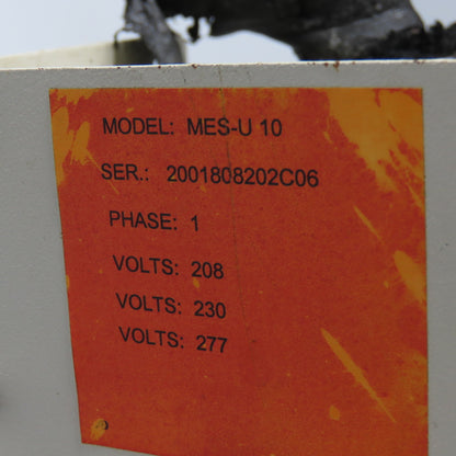 Nortec MES-U 10 Steam Generator 208/230V 1Ph