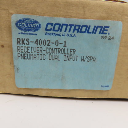 Barber Colman RKS-4002-0-1 Controline Receiver Controller Pneumatic Dual Input