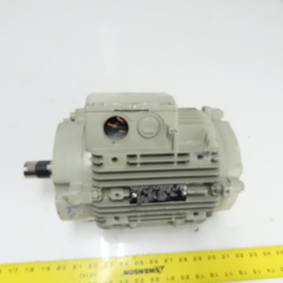 Siemens 1PP7106-2AA12-ZN20 3.45KW Electric Motor 230/460V 3Ph 3490RPM