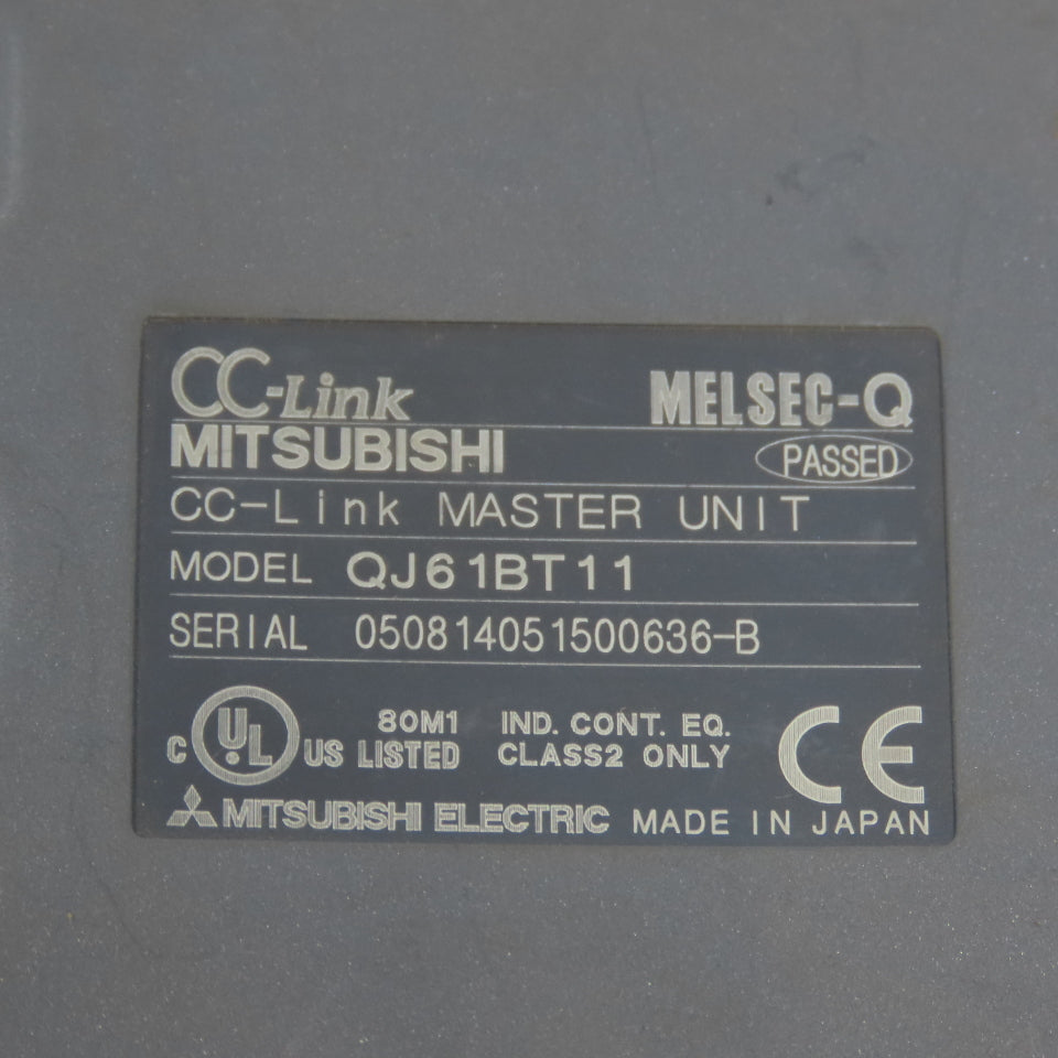 Mitsubishi QJ61BT11 CC-Link MELSEC-Q Master Unit Lot Of 2