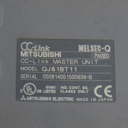 Mitsubishi QJ61BT11 CC-Link MELSEC-Q Master Unit Lot Of 2