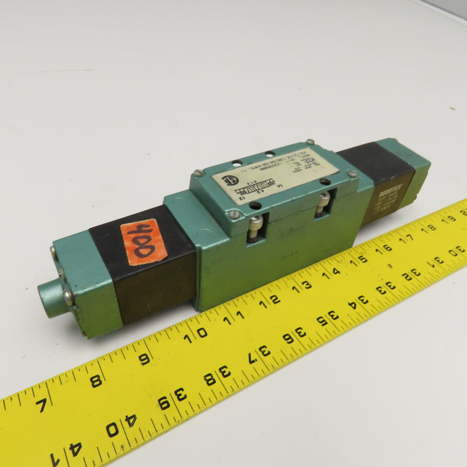 Numatics 123SS500K 5/3 Position Double Solenoid Pneumatic Valve 120V Coil