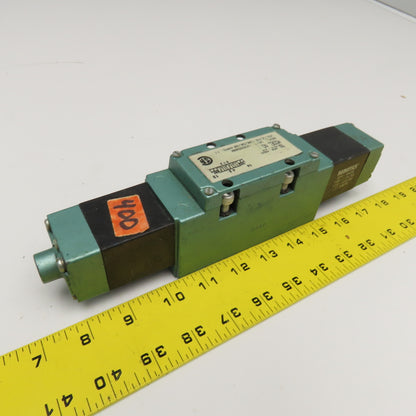 Numatics 123SS500K 5/3 Position Double Solenoid Pneumatic Valve 120V Coil