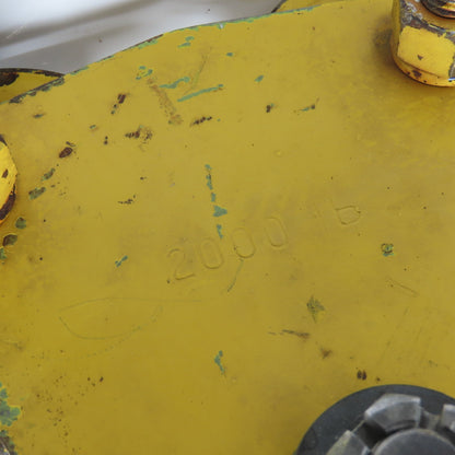 1 Ton 2000LB Push/Pull Hoist Beam Trolley 3" To 5-1/2" Flange