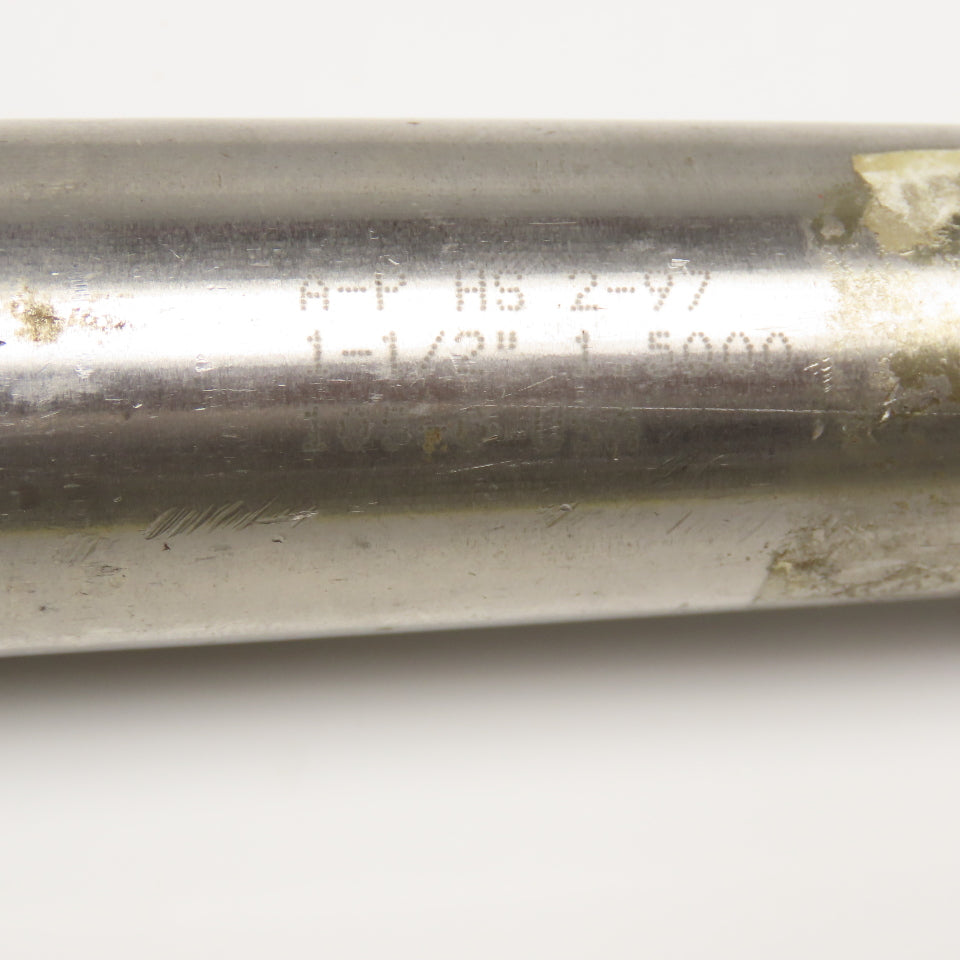1-1/2" Diam. Reamer 10 Flute MT4 Tapered Shank 13" OAL