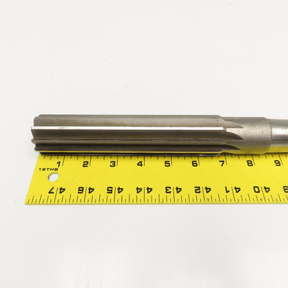 1-1/2" Diam. Reamer 10 Flute MT4 Tapered Shank 13" OAL