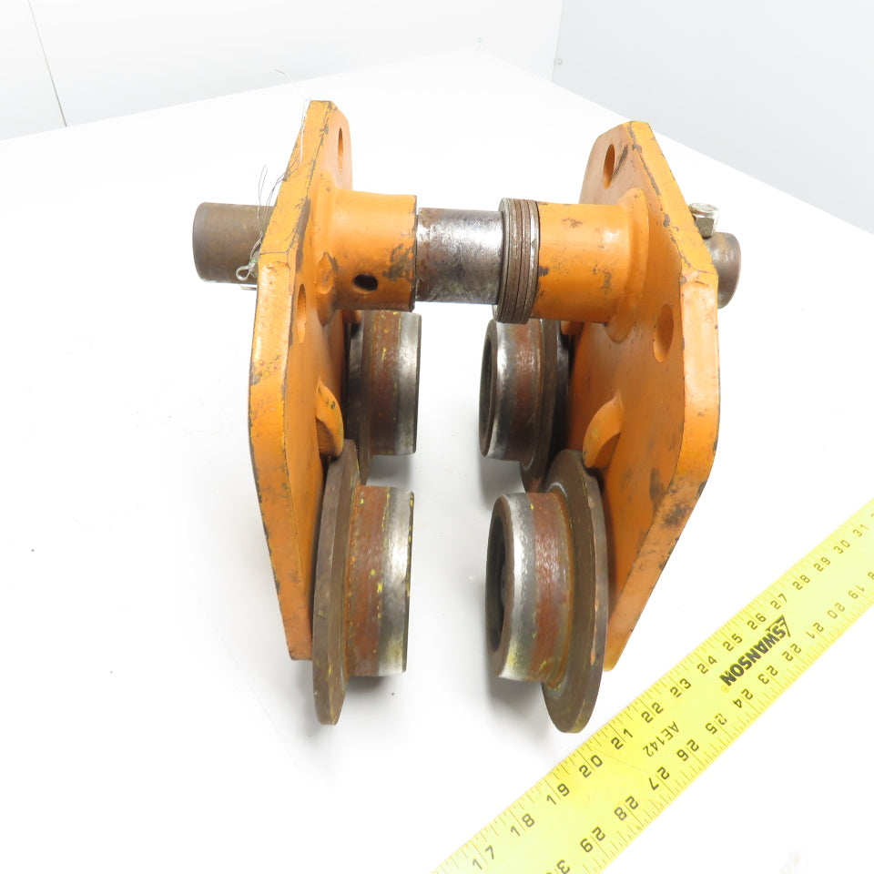Harrington TF894 3 Ton 6000LB Manual Push-Pull Hoist Trolley