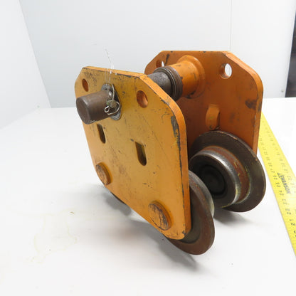 Harrington TF894 3 Ton 6000LB Manual Push-Pull Hoist Trolley