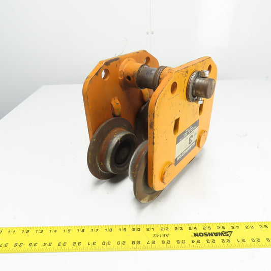 Harrington TF894 3 Ton 6000LB Manual Push-Pull Hoist Trolley