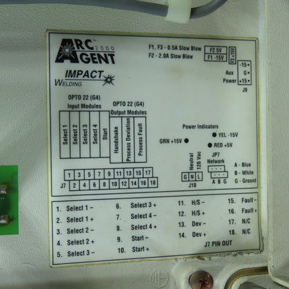 Impact Welding ARCAgent 2000 01-96003 Arc-Weld Monitor System 120V