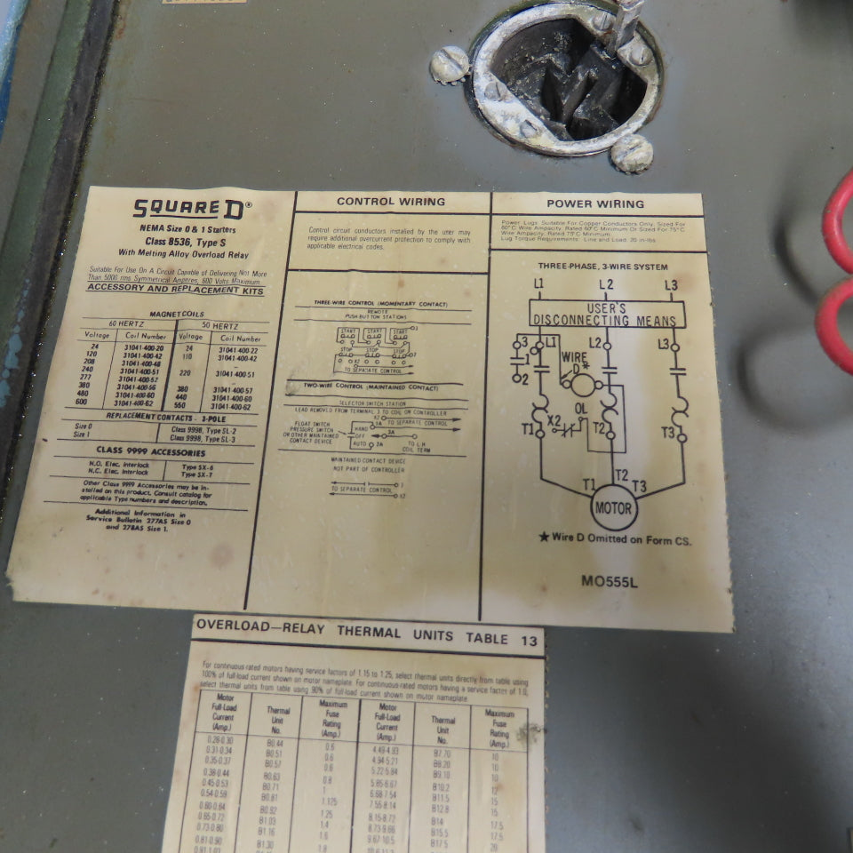 Roto Finish Timer Control Panel Station 3Ph 20"x16"x9"
