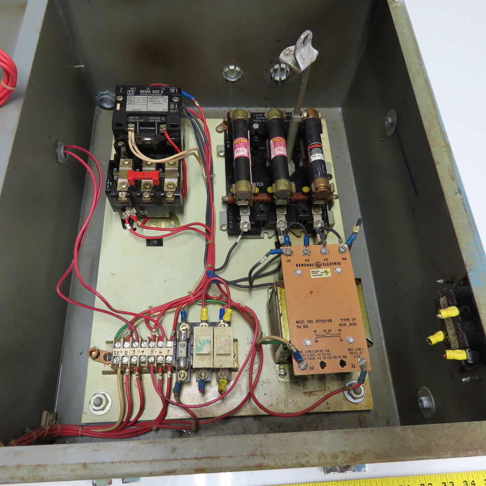 Roto Finish Timer Control Panel Station 3Ph 20"x16"x9"
