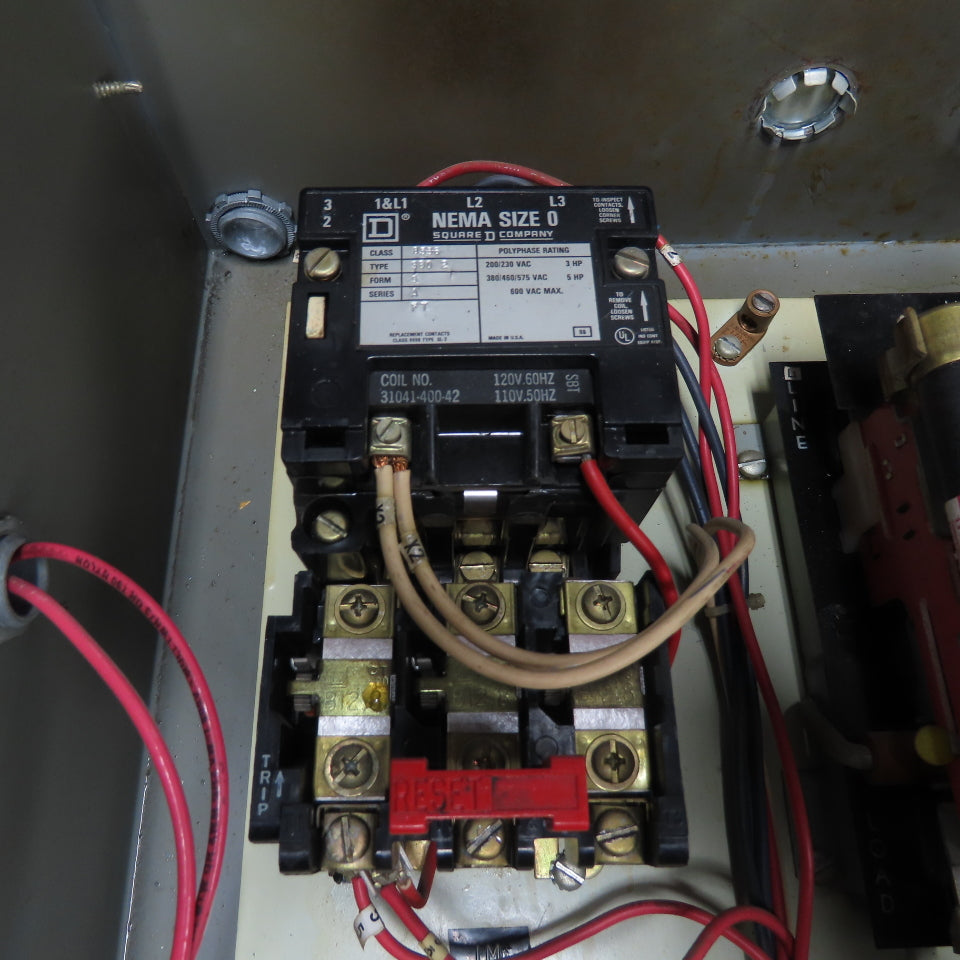 Roto Finish Timer Control Panel Station 3Ph 20"x16"x9"