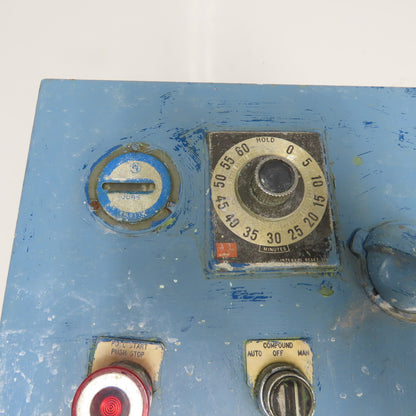 Roto Finish Timer Control Panel Station 3Ph 20"x16"x9"