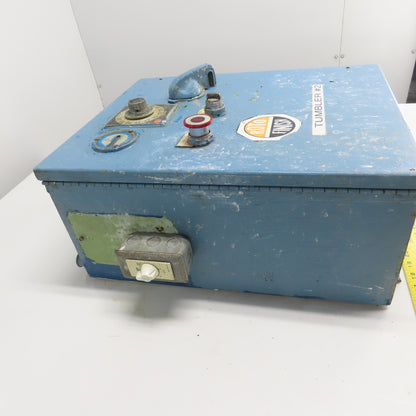 Roto Finish Timer Control Panel Station 3Ph 20"x16"x9"