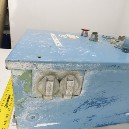 Roto Finish Timer Control Panel Station 3Ph 20"x16"x9"