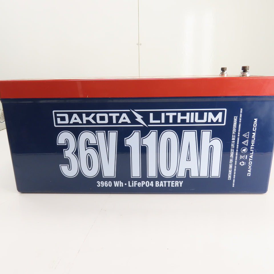Dakota 36V 110AH Lithium 3960Wh LiFePO4 Battery
