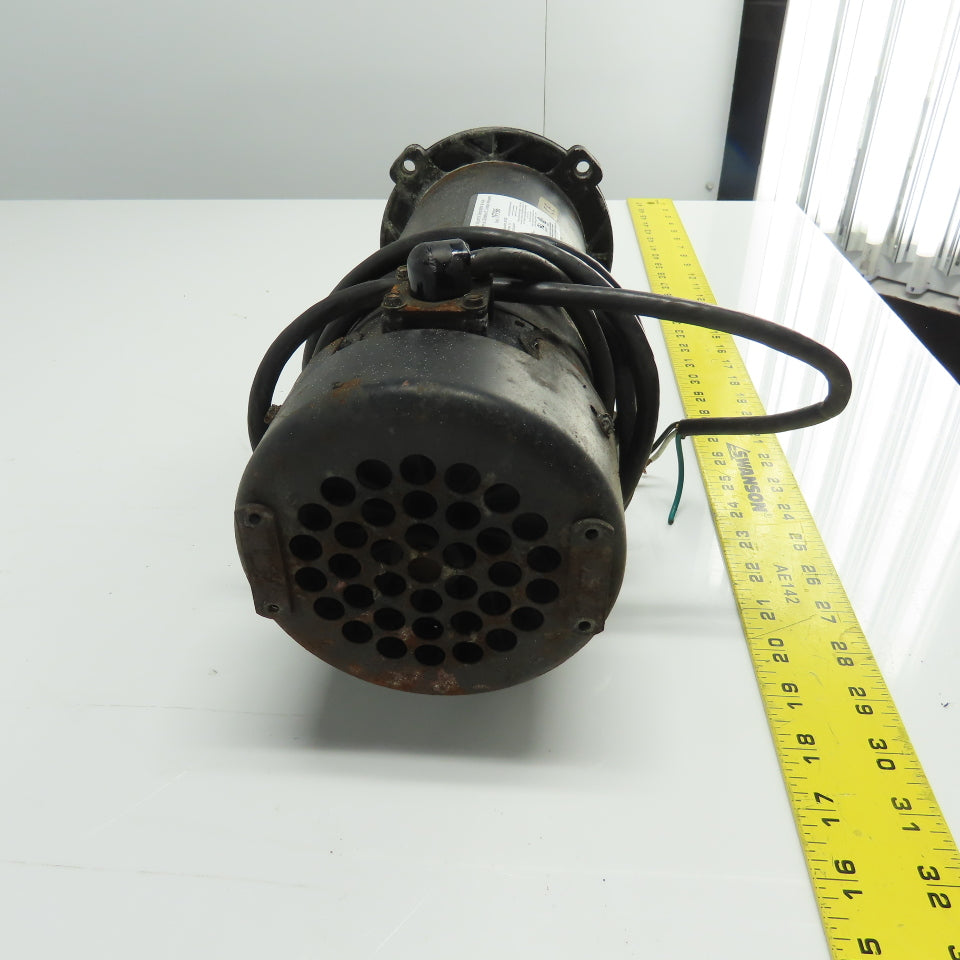 Dayton 1F796 3/4HP Permanent Magnet Electric DC Motor 90VDC 1725RPM Tested