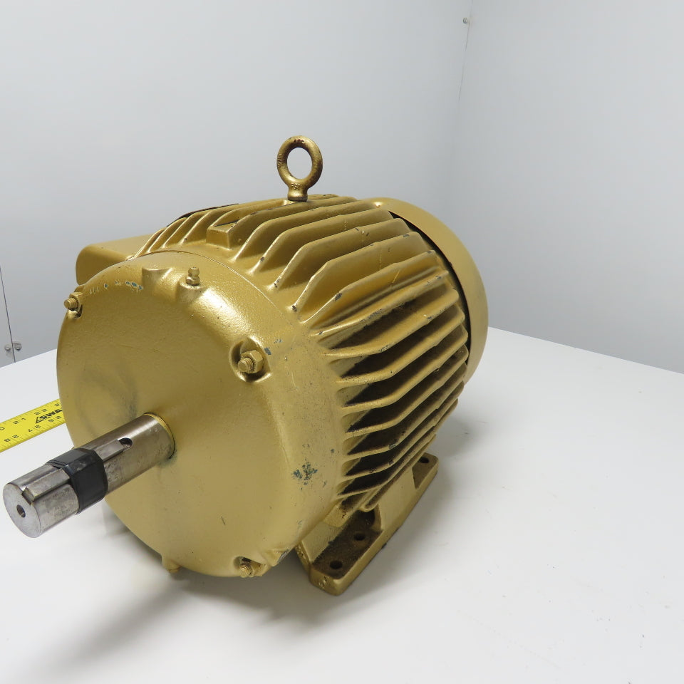 Baldor EM3771T 10HP AC Electric Motor 230/460V 3Ph 3500RPM 215T Frame Tested