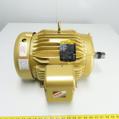 Baldor EM3771T 10HP AC Electric Motor 230/460V 3Ph 3500RPM 215T Frame Tested