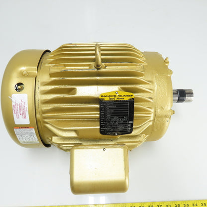 Baldor EM3771T 10HP AC Electric Motor 230/460V 3Ph 3500RPM 215T Frame Tested