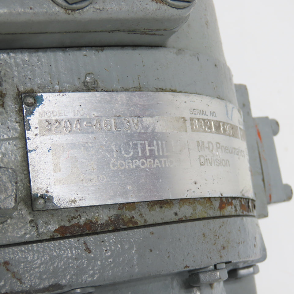 Tuthill MD Pneumatics 3204-46L3V Positive Displacement Rotary Blower 2" NPT