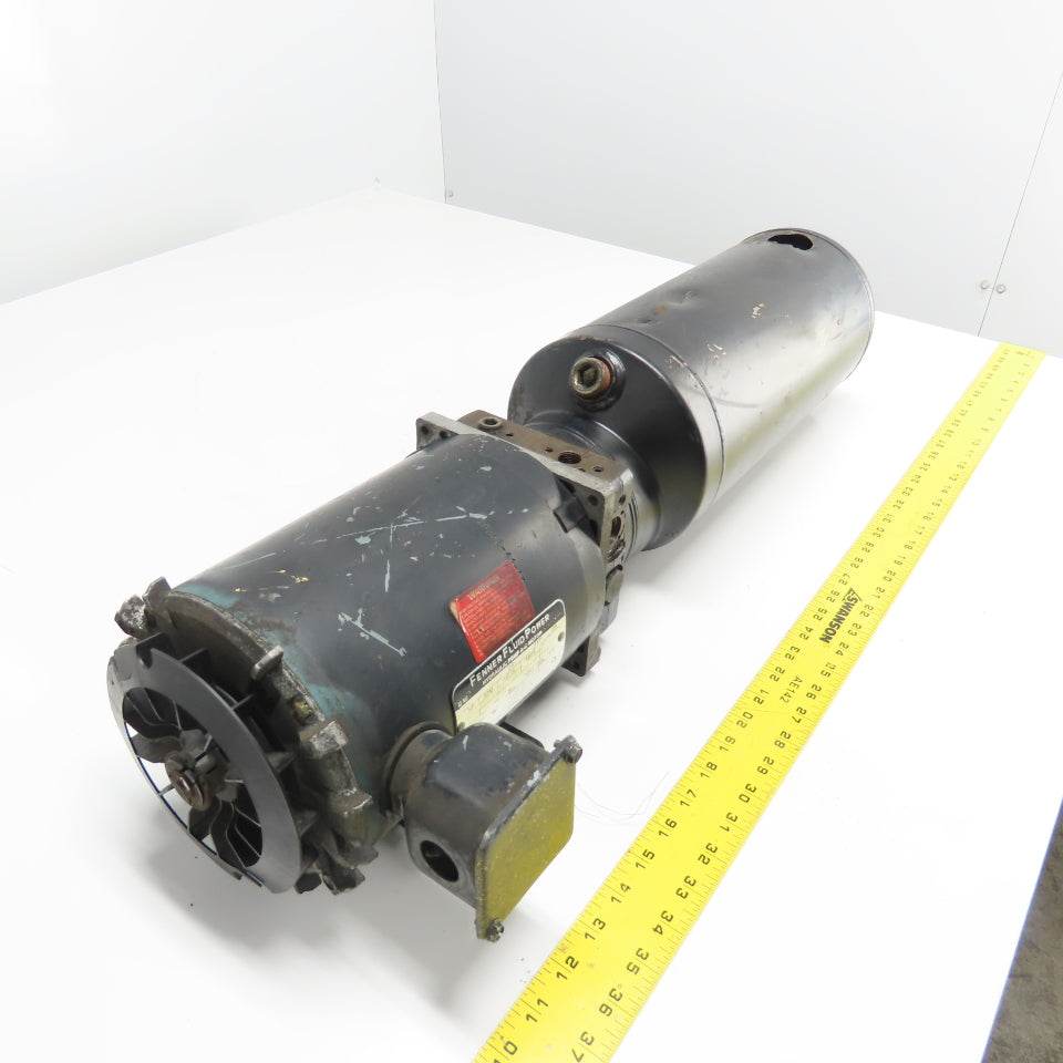 Fenner Fluid Power 678R6084M-UW Hydraulic Pump 2HP AC Motor 230/460V 3Ph Tested