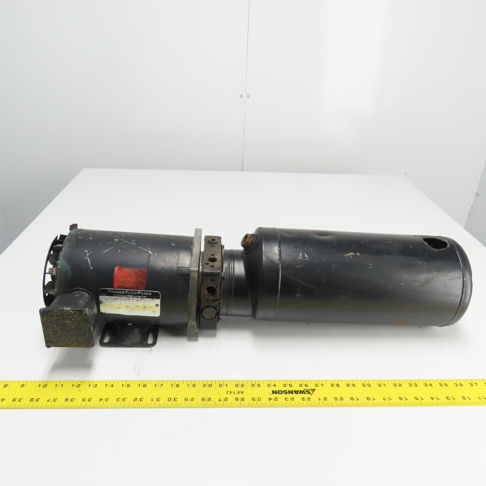 Fenner Fluid Power 678R6084M-UW Hydraulic Pump 2HP AC Motor 230/460V 3Ph Tested