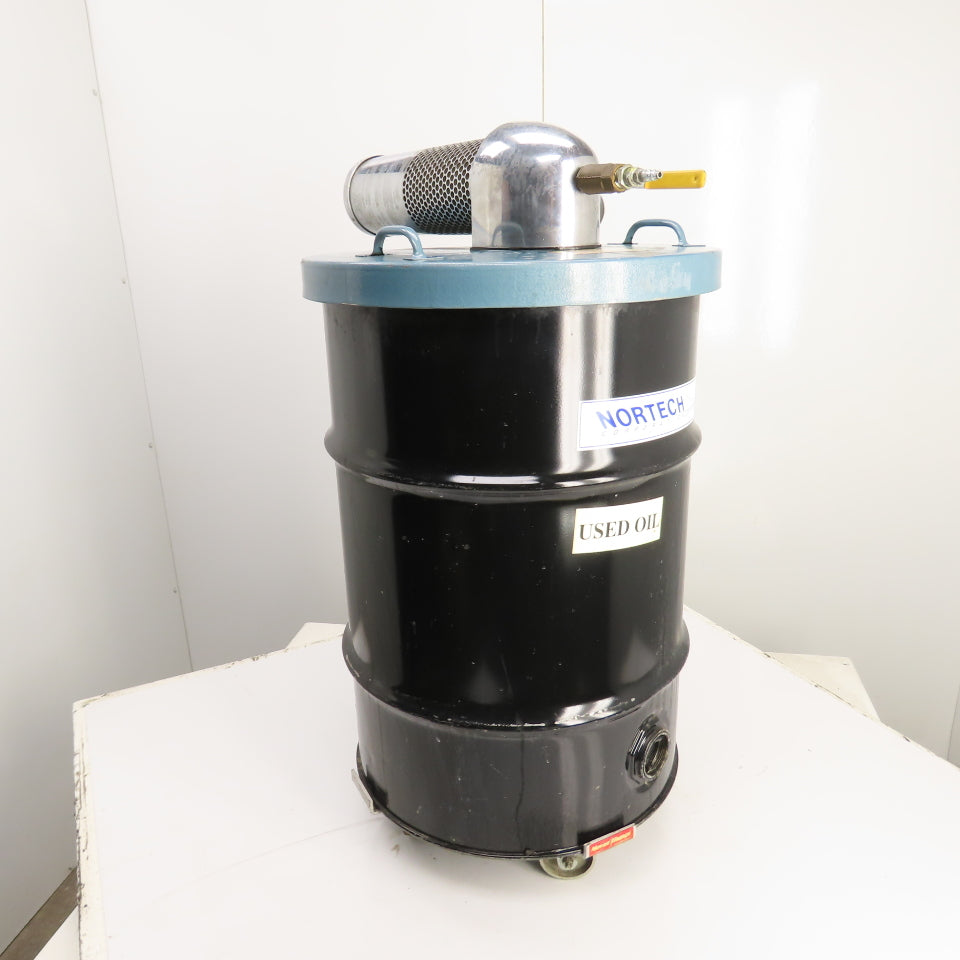 Nortech Compressed Shop Air Industrial Vacuum 30 Gallon W/ Dolly