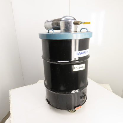 Nortech Compressed Shop Air Industrial Vacuum 30 Gallon W/ Dolly