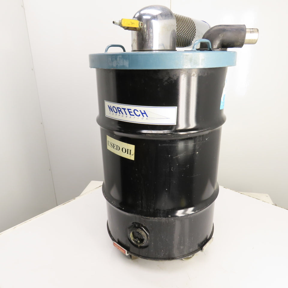 Nortech Compressed Shop Air Industrial Vacuum 30 Gallon W/ Dolly