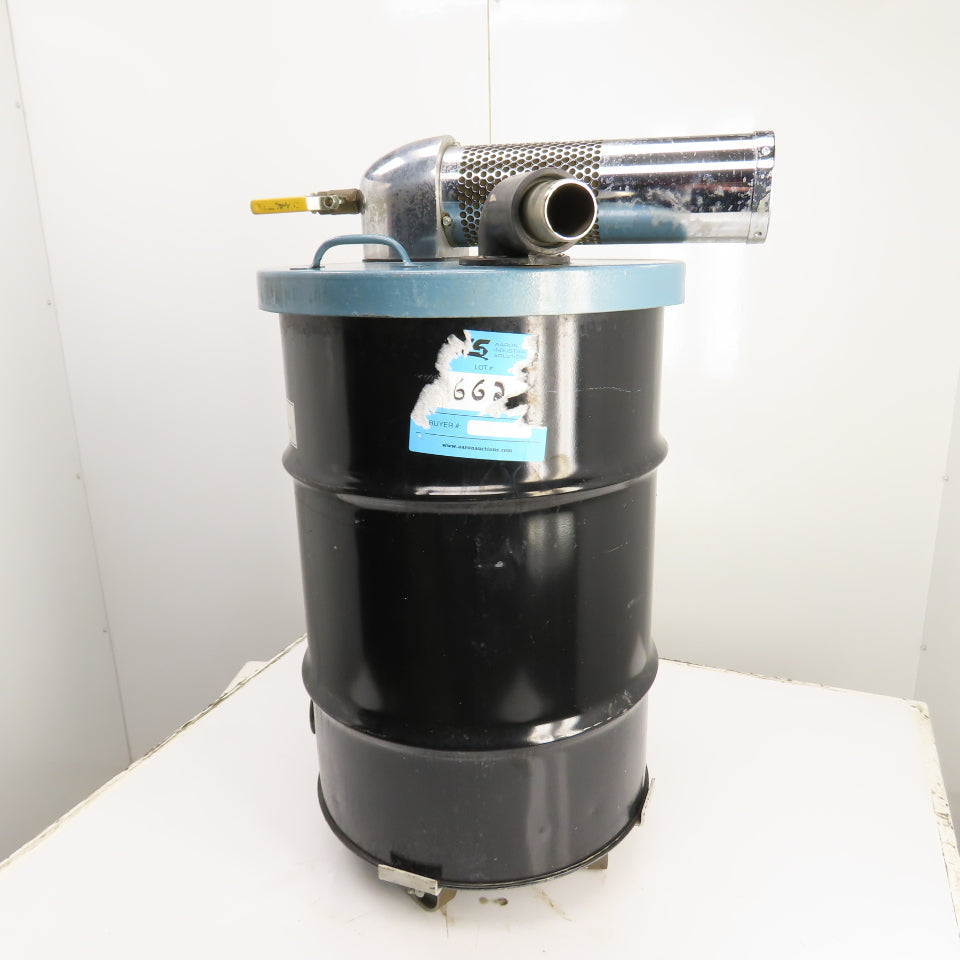 Nortech Compressed Shop Air Industrial Vacuum 30 Gallon W/ Dolly