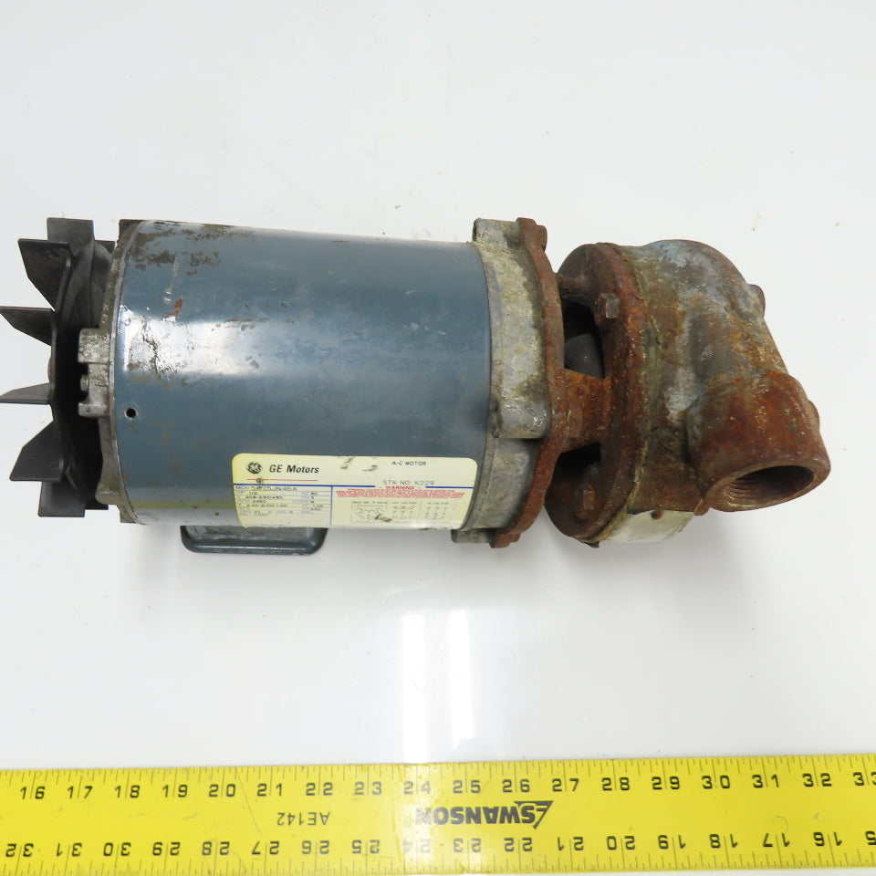 Flowserve SMP 1000 1/2HP Centrifugal Pump 1"x 1-1/4" 230/460V 3Ph Tested