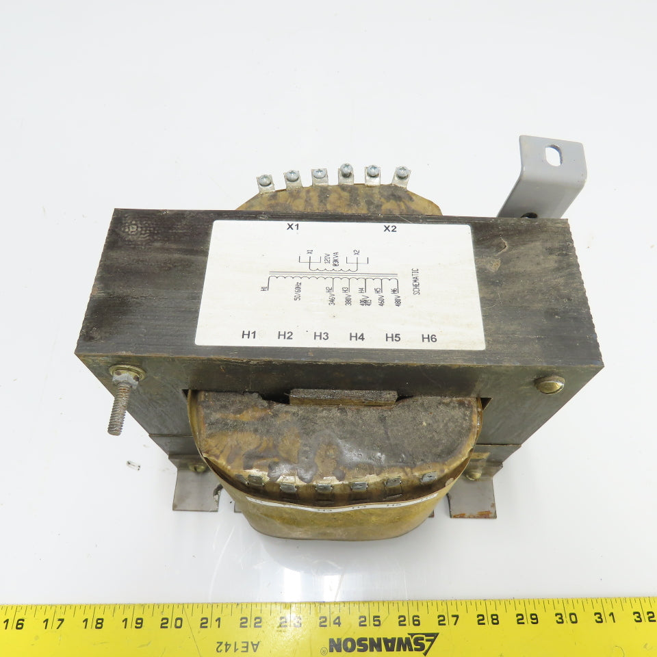GTI GT-C950 180086 3kva Transformer 346/380/400/415/460/480V Pri 120V Sec Tested