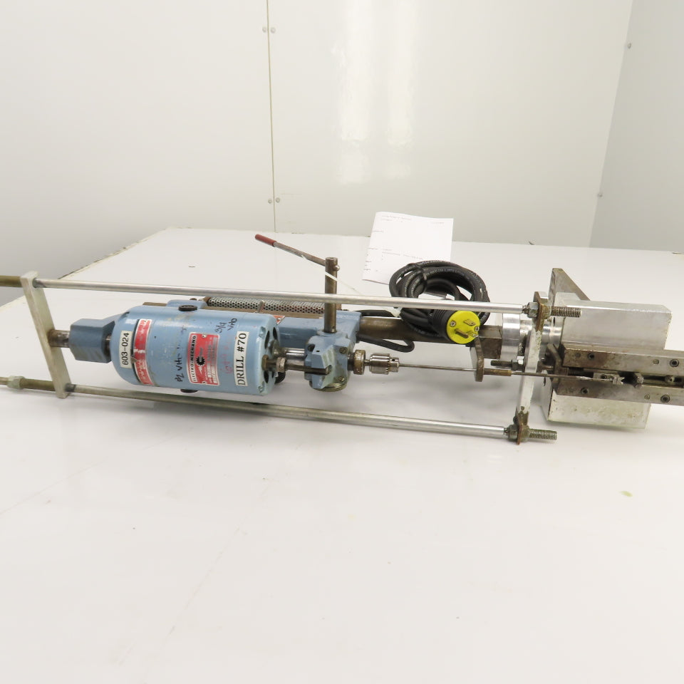 Electro Mechano 105 8" High-Speed Mini Drill Press 115V 1PH 1000-10,000RPM