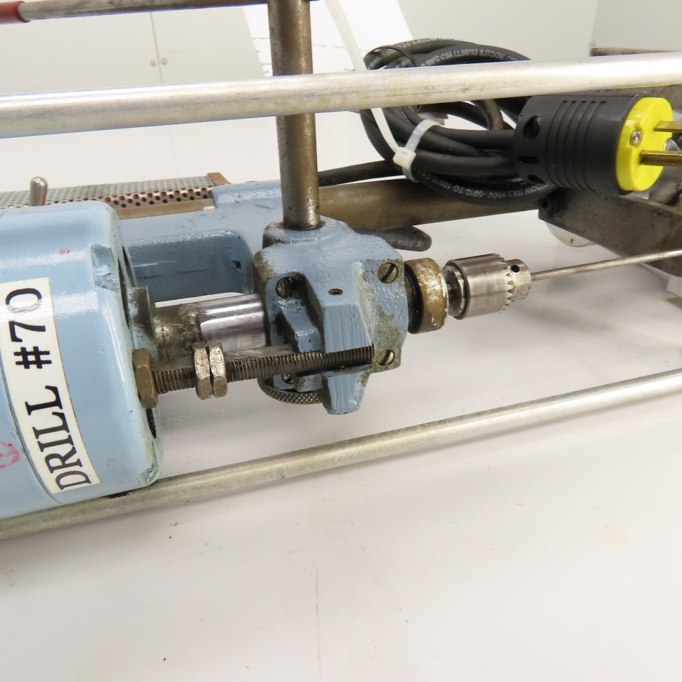 Electro Mechano 105 8" High-Speed Mini Drill Press 115V 1PH 1000-10,000RPM