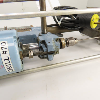Electro Mechano 105 8" High-Speed Mini Drill Press 115V 1PH 1000-10,000RPM