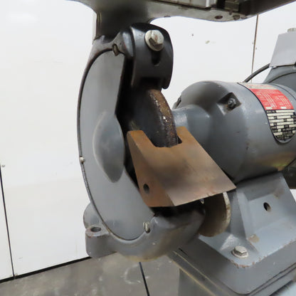 Rockwell 23-200 Vintage 7" Pedestal Grinder 1/2Hp 208-220/440V 3Ph 3450RPM
