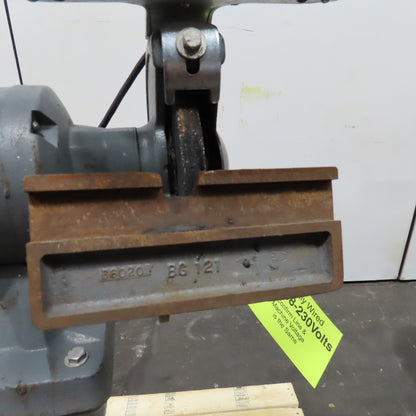Rockwell 23-200 Vintage 7" Pedestal Grinder 1/2Hp 208-220/440V 3Ph 3450RPM
