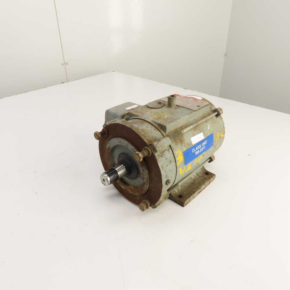 General Electric 5K143KK387A 1/2HP Electric Motor 230/460V 1150 RPM 65 Frame