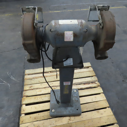 Baldor 8107W 8" Pedestal Grinder 115/230V 1Ph 3/4Hp 3600RPM