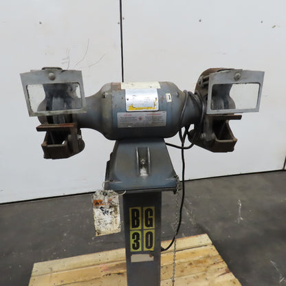 Baldor 8107W 8" Pedestal Grinder 115/230V 1Ph 3/4Hp 3600RPM